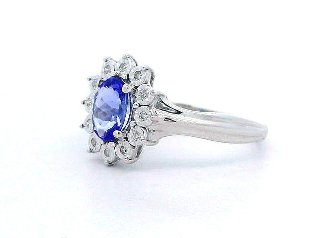 Tanzanite & Diamond Ring