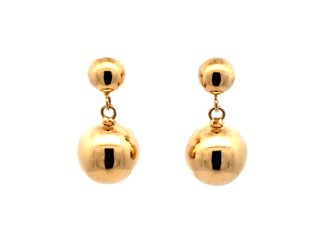 10KT Sphere Earrings