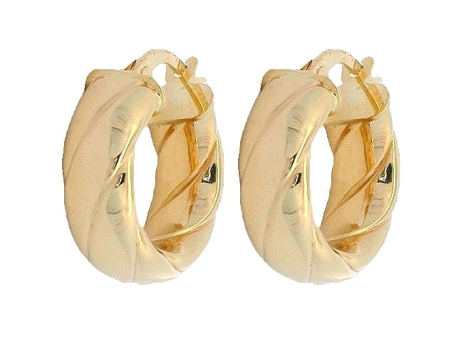 10KT Hoop Earrings