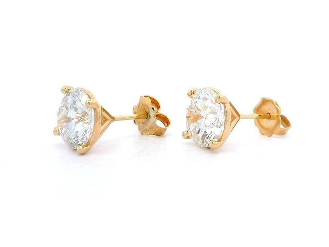 4.08 CTW LAB Diamond Studs