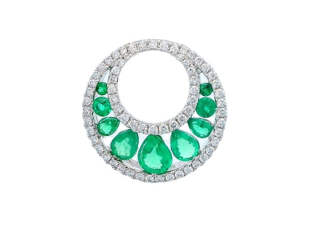 Emerald & Diamond Pendant