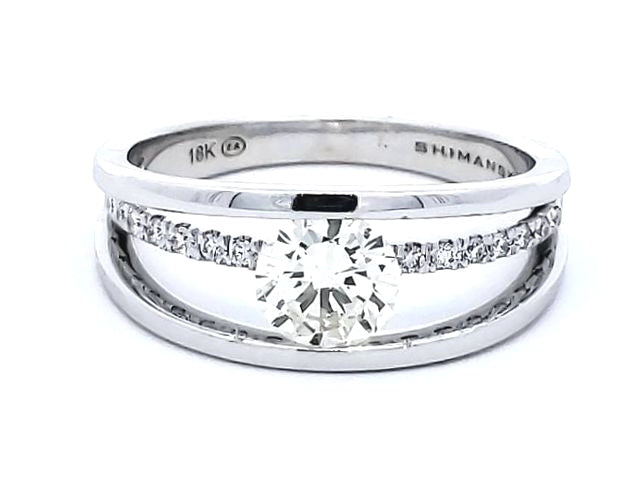0.83 ctw Fancy Diamond Ring