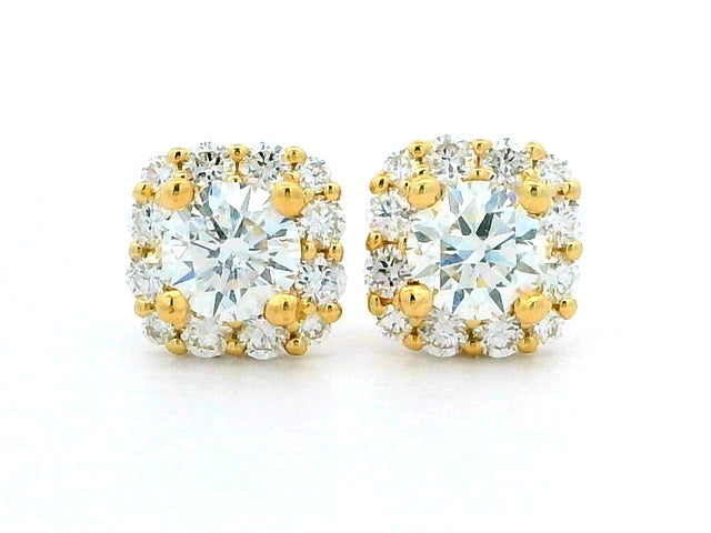 1.35 CTW Diamond Earring