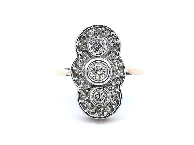 14KT Antique Style Ring