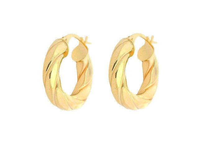 10KT Hoop Earrings