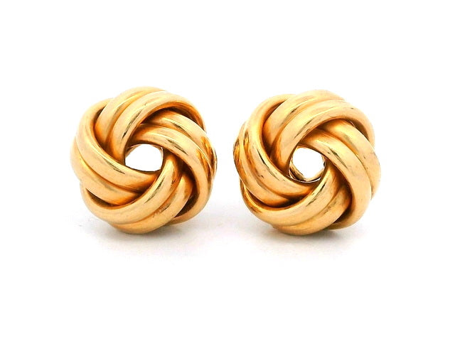 14KT Knot Earrings