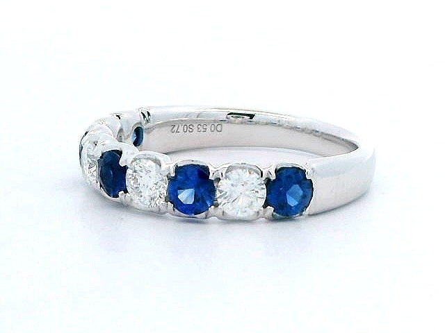 Sapphire & Diamond Band