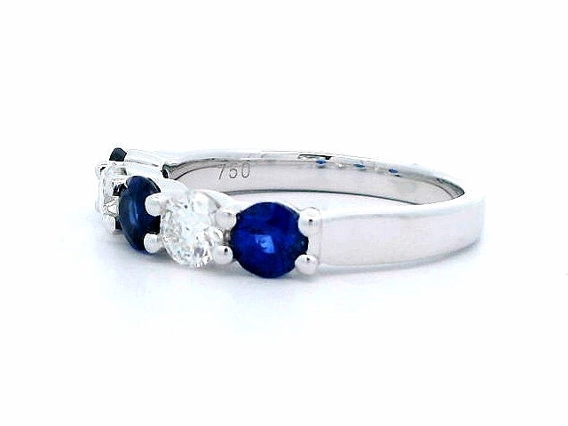 Sapphire & Diamond Ring
