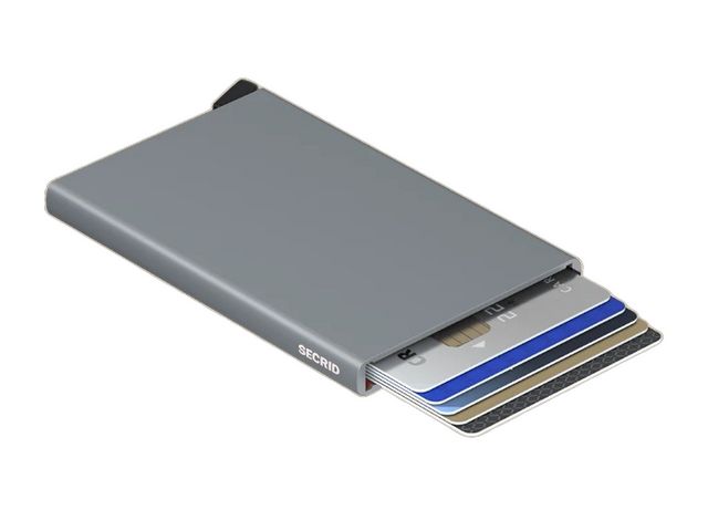 Secrid Card Protecter in Titanium finish.
