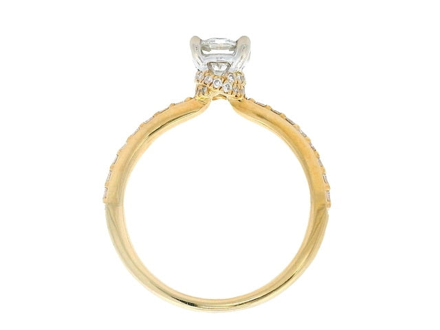 14KT 0.65ct Engagement Ring