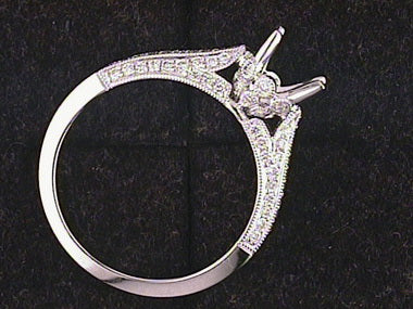 .34ctw Diamond Mount