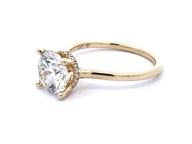 2.01 ct Lab Grown Engagement Ring