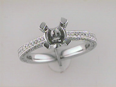 14kt Engagement Ring Mount