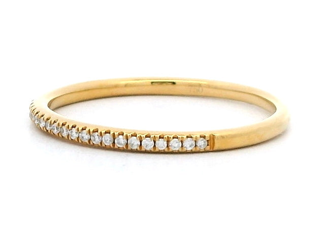 18KT Diamond Band