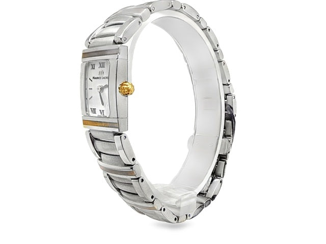 Maurice Lacroix Miros 32823 Ladies’ Stainless Steel & 18kt Gold Watch