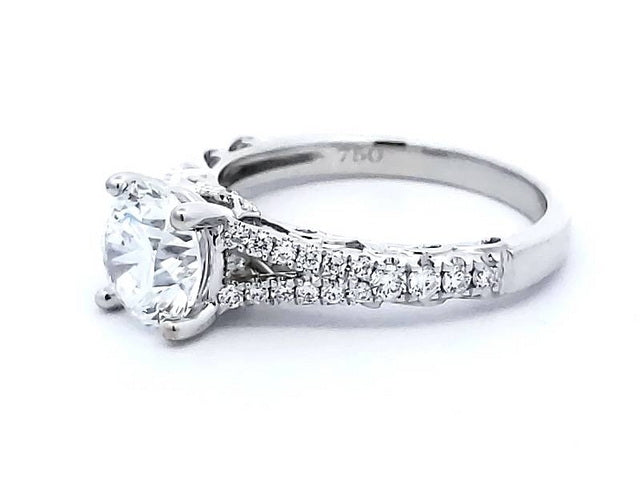 Diamond Engagement Ring with a 1.52 ct Lab Grown