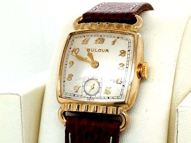 Bulova Gent's Vintage Gold Pla