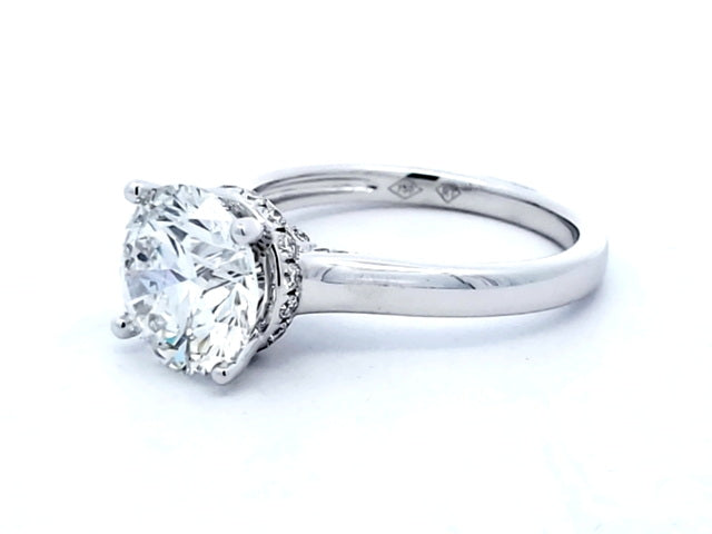 3.02 ct Lab Grown Engagement Ring