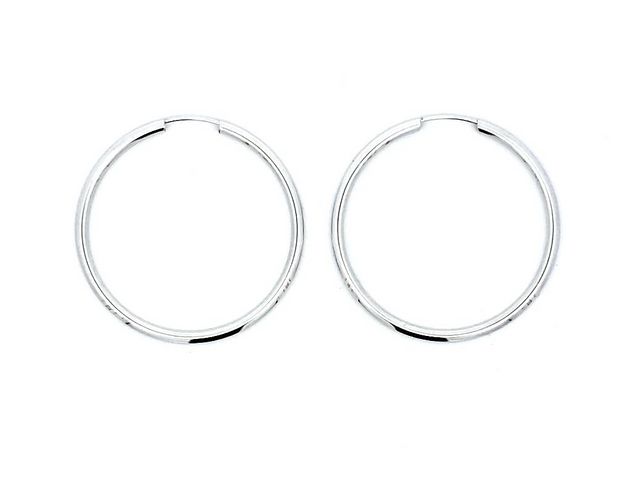 10KT Large Sleeper Hoops