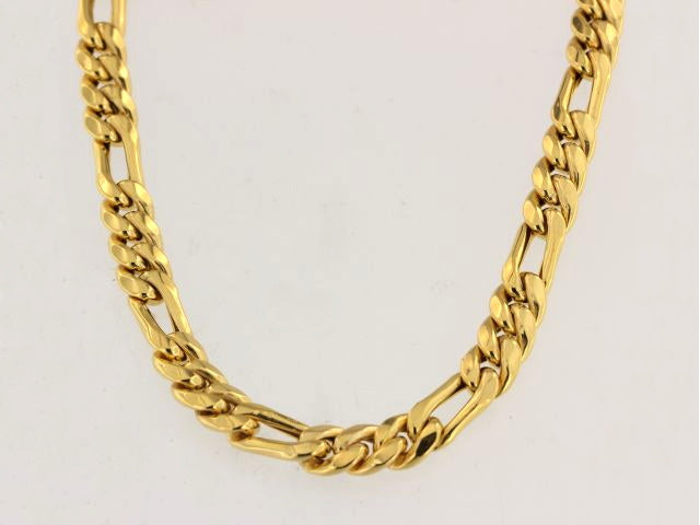 10KT Yellow Gold Figaro Chain