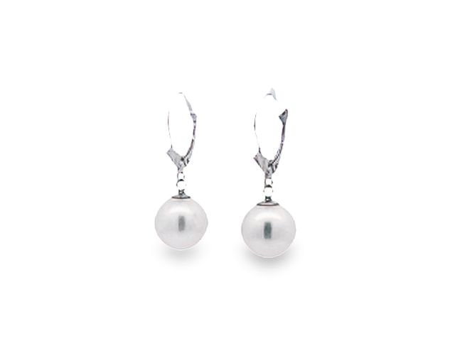 Pearl French Back Earrings