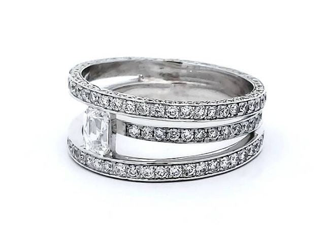 18kw 2.40 Ctw Diamond Ring