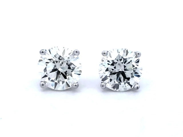 3.05 ctw Diamond Studs