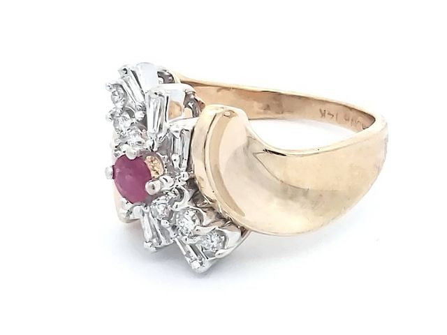 Ruby & Diamond Ring