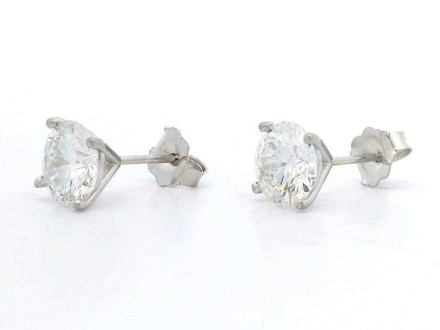 3.06 ctw Diamond Studs