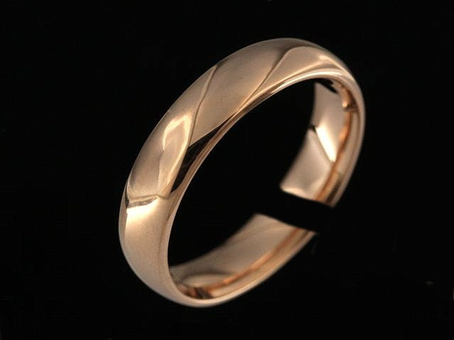5 mm Rose Gold Band