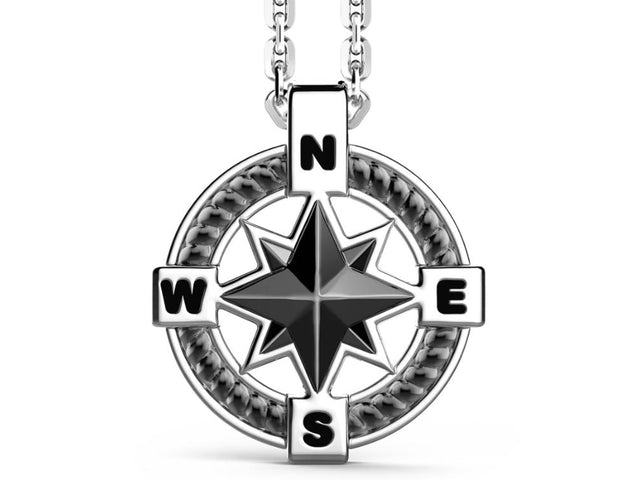 Zancan Wind Rose Pendant & Chain