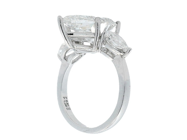 Lab Diamond Pear Ring