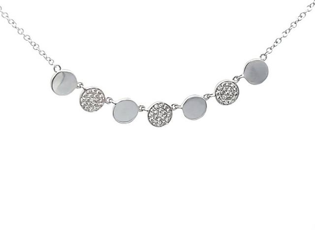 Diamond Circles Necklace