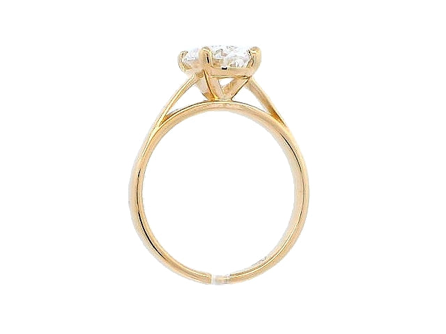 2.01 ct LAB Oval Engagement Ring