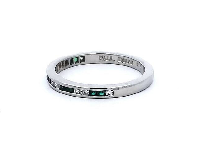Diamond & Emerald Band