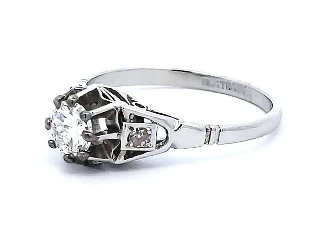 Platinum Diamond Ring