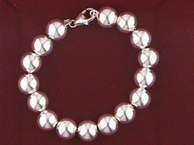 Silver Ball Bracelet