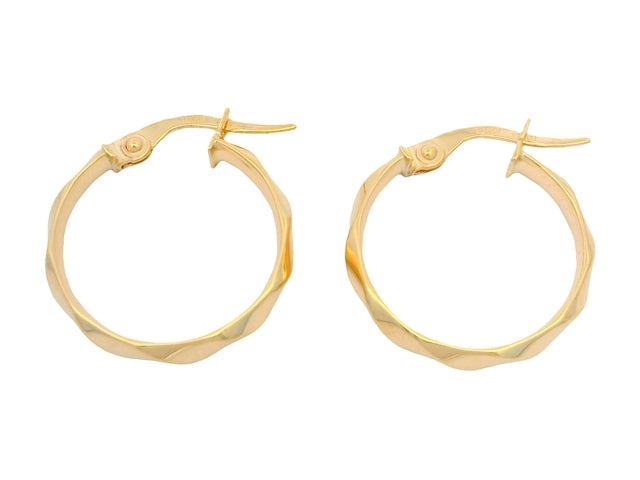 10KT Hoop Earrings