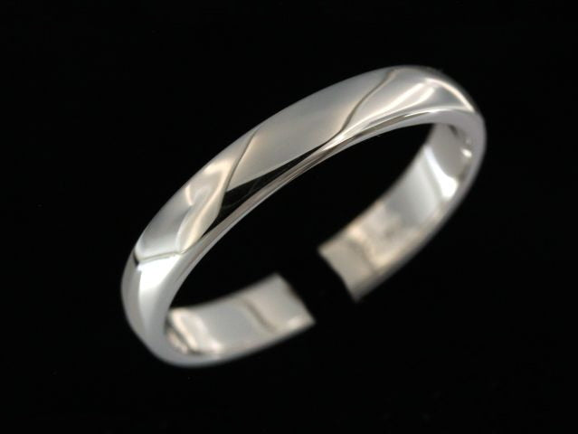 10KT 3.50 mm Domed Band