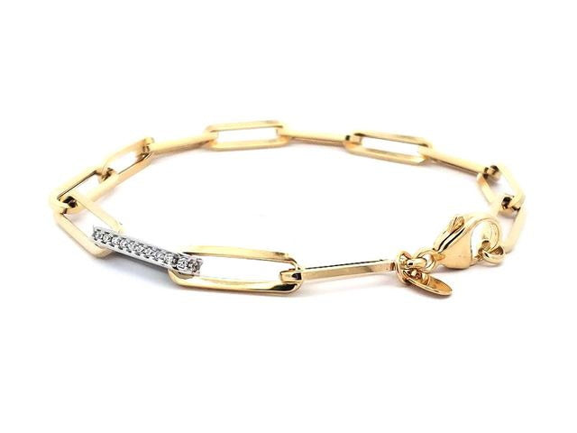 7.50 inch Paperclip Link Bracelet