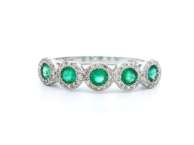 Emerald & Diamond Ring