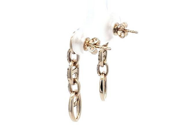 0.21 ctw Pavee Mariner Earrings