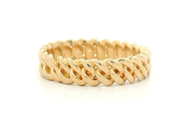 14KT Rope Style Band