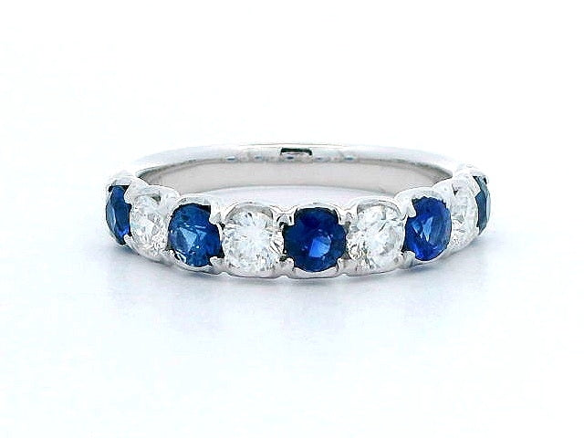 Sapphire & Diamond Band