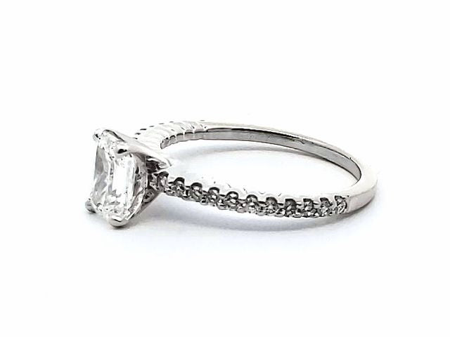 Emerald Cut Engagement Ring