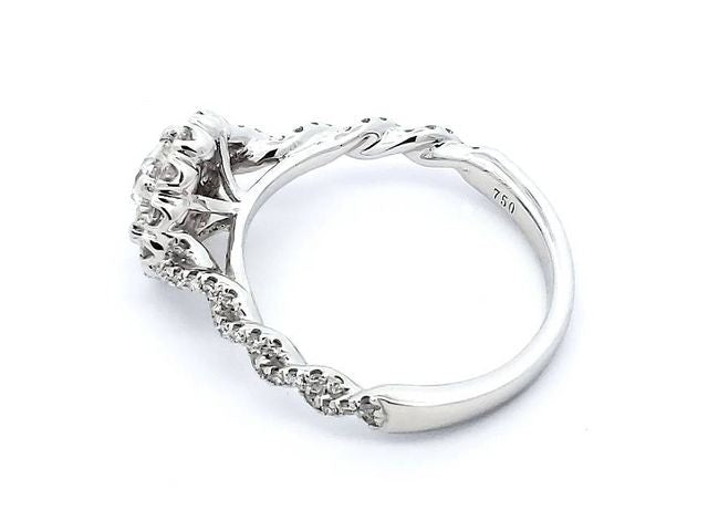 Halo Engagement Ring