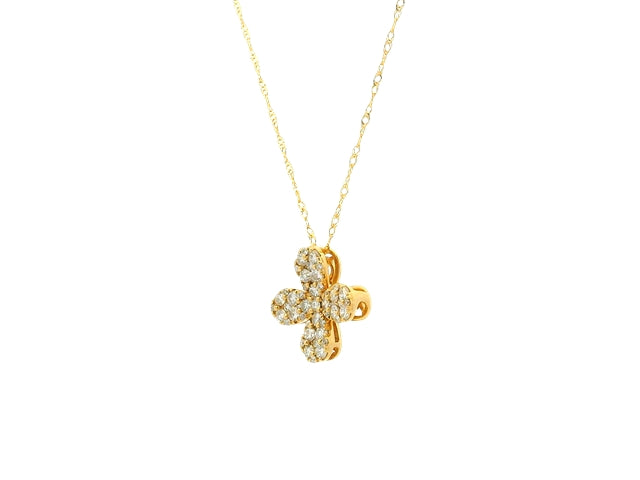 18KT Flower Necklace