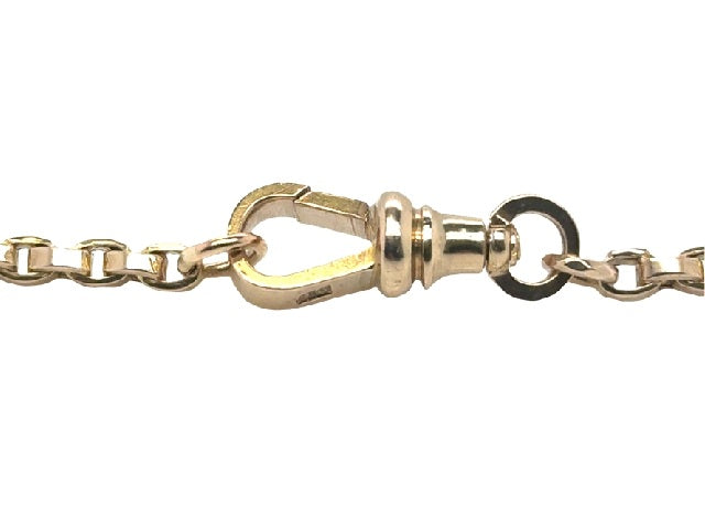9K Yellow Gold Pocket Watch-Style Chain