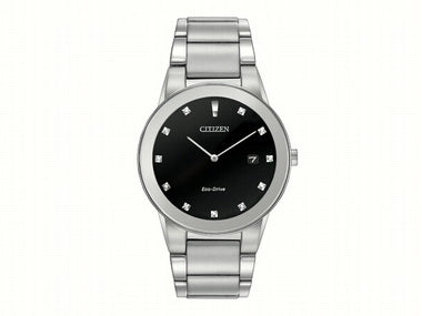 Gents Eco-Drive Axiom W/Dia.