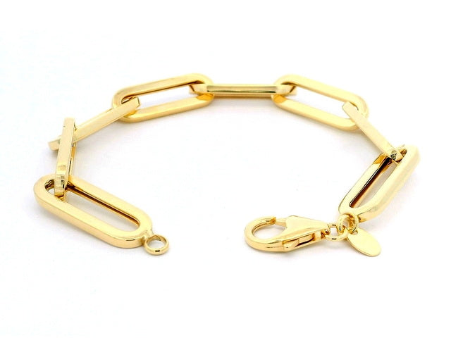 10KT Designer Link Bracelet